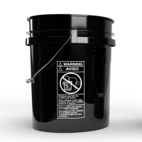 Magic Bucket Wascheimer 5 US Gallonen (ca. 20 Liter) Black