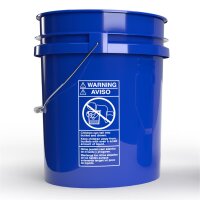 Magic Bucket Wascheimer 5 US Gallonen (ca. 20 Liter) Blue