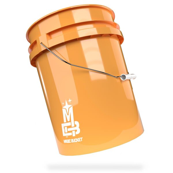 Magic Bucket Wascheimer 5 US Gallonen (ca. 20 Liter) Orange